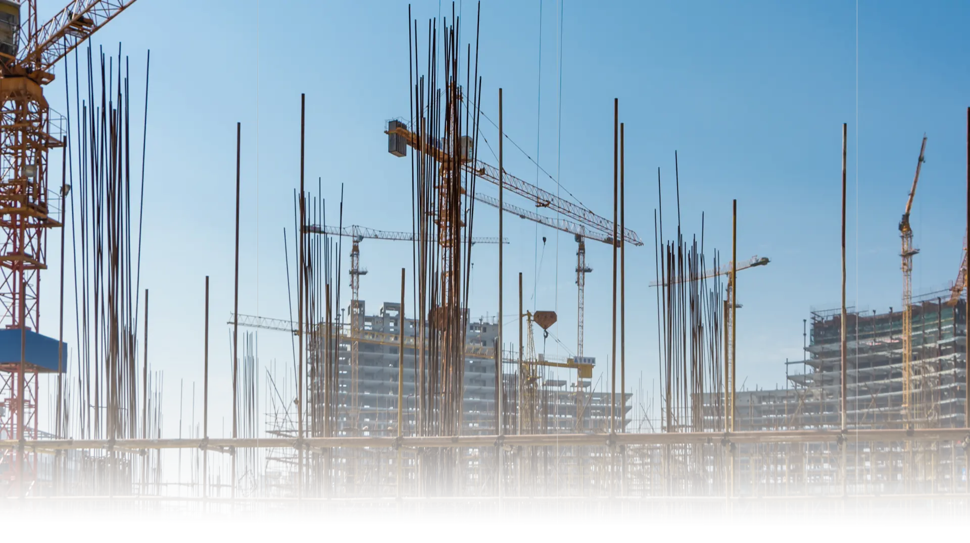 Fondo de un edificio en construccion